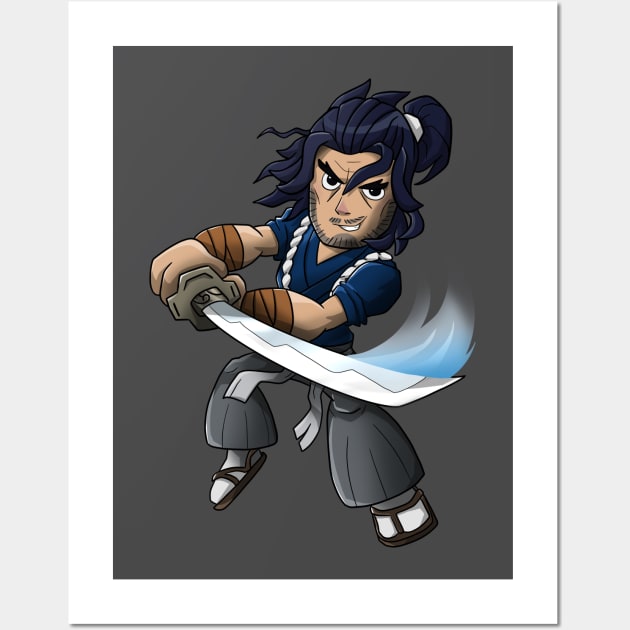 Koji Brawlhalla Wall Art by oim_nw